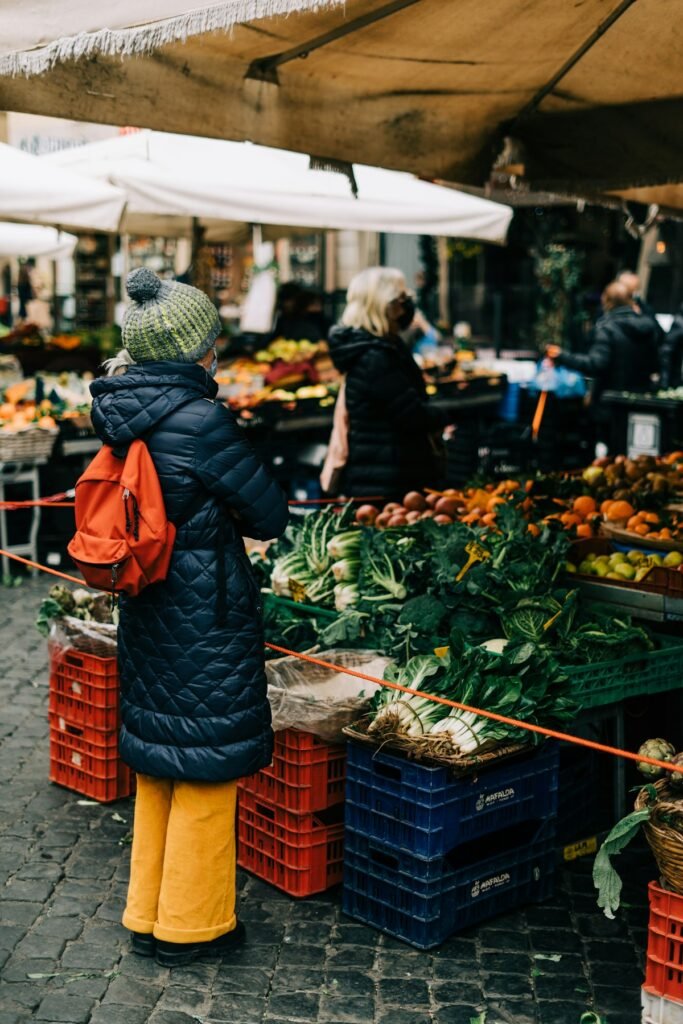 5-Day Rome Food & Culture Experience - Roman food market produce stand