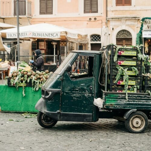 5-Day Rome Food & Culture Experience - Rome street market scene