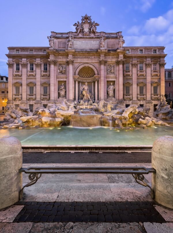 4-Day Rome City Break - White concrete building with fountain