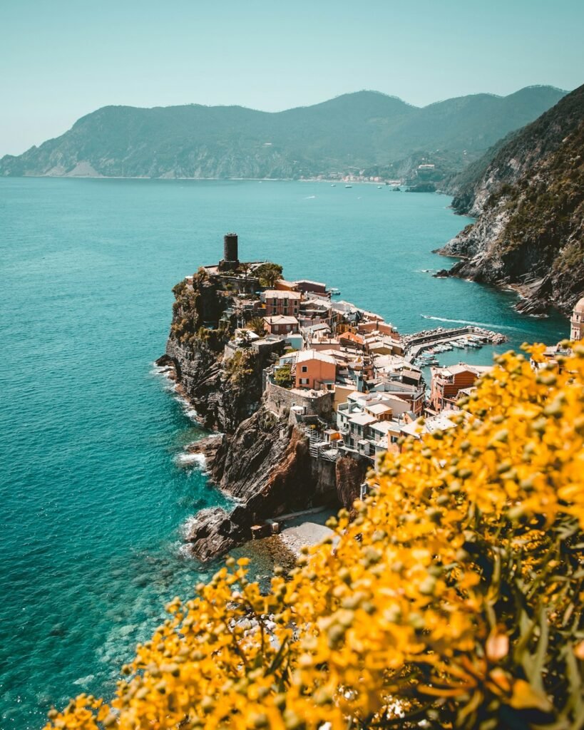 16-Day Italy Grand Explorer - Aerial view of colorful Cinque Terre houses