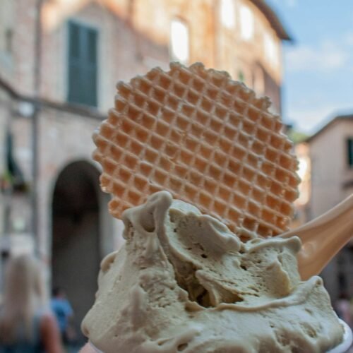 Coffee, Gelato & Sweet Treats Walk - Waffle cone gelato in Rome