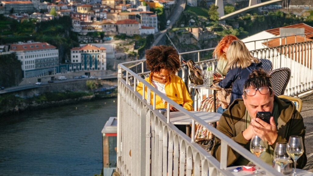 Luxury Rooftop Aperitivo Experience - Diners enjoying a rooftop view