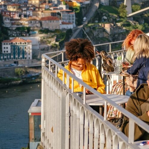 Luxury Rooftop Aperitivo Experience - Diners enjoying a rooftop view