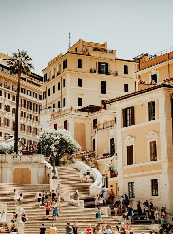Trevi Fountain, Spanish Steps & City Center Walk - Walking through Rome's historic center