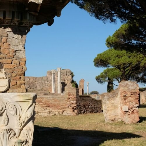 Ancient Ostia Antica Guided Day Trip - Ancient stone ruins at Ostia Antica