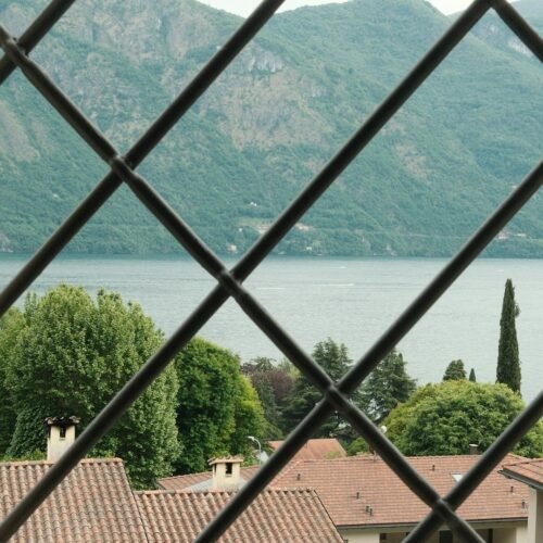 Castel Gandolfo & Roman Countryside Escape - View of the lake through a garden window