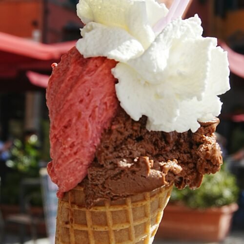 Coffee, Gelato & Sweet Treats Walk - Two-scoop gelato with whipped cream
