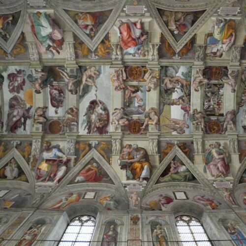 Vatican Museums, Sistine Chapel & St. Peter’s Basilica - Sistine Chapel architectural detail