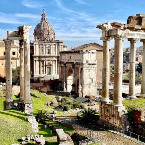 Ancient Rome in a Day — Complete Experience - Ancient Rome landmark under blue sky