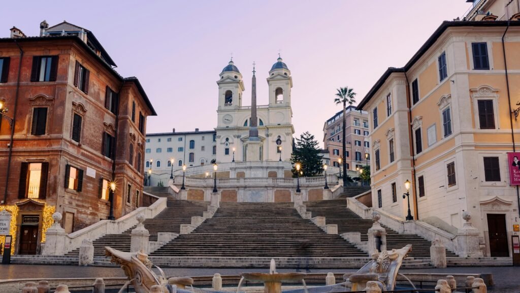 Trevi Fountain, Spanish Steps & City Center Walk - The Spanish Steps in Rome