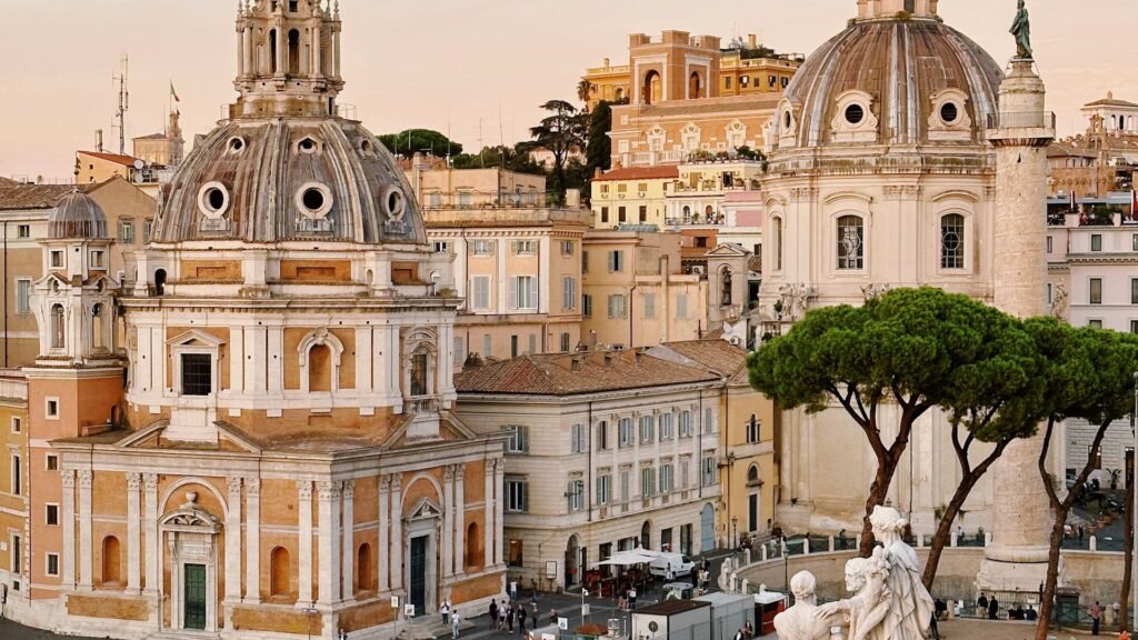 Sunset Tour of Imperial Rome - Capitoline Hill square at sunset