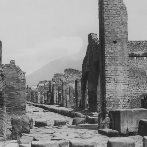 Pompeii & Naples Full-Day Adventure (from Rome) - Pompeii ruins with Mount Vesuvius