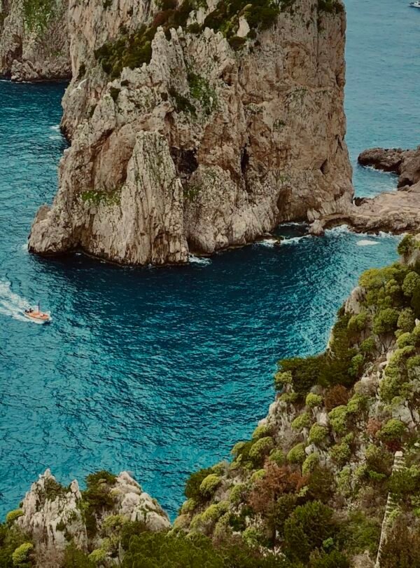 Capri Island Escape (Seasonal) - Capri coastal cliffs and sea