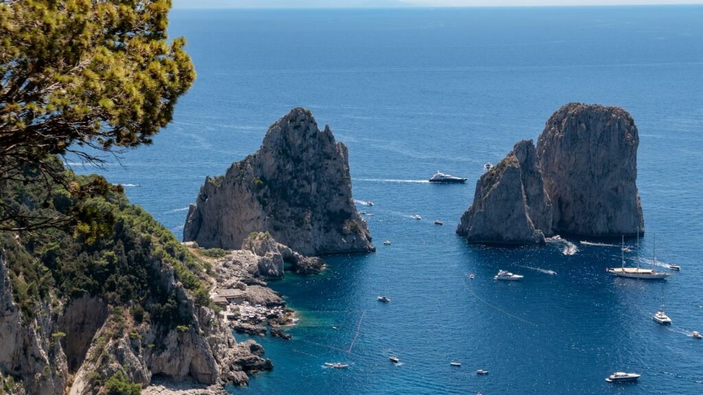 Capri Island Escape (Seasonal) - Rocky Capri shoreline