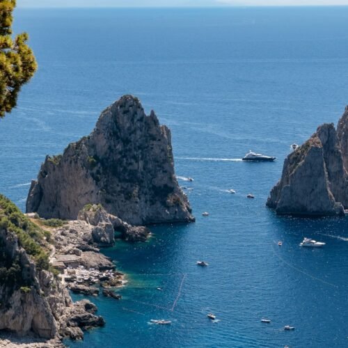 Capri Island Escape (Seasonal) - Rocky Capri shoreline