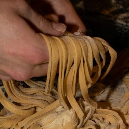 Pasta-Making Class with Local Chef - Making fresh pasta with a pasta machine