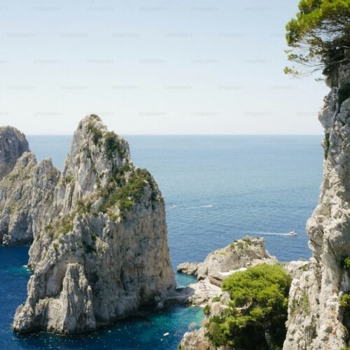 Capri Island Escape (Seasonal) - The Faraglioni rocks of Capri