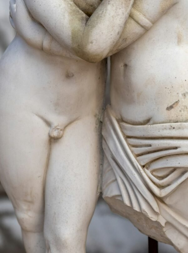 Ancient Ostia Antica Guided Day Trip - Ancient statue at the archaeological site