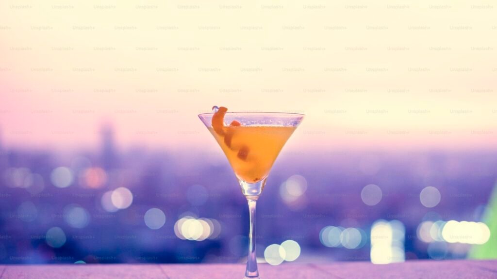 Luxury Rooftop Aperitivo Experience - Cocktail on a rooftop at sunset