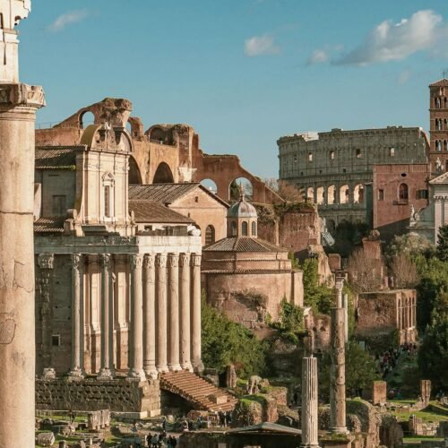 Sunset Tour of Imperial Rome - Ancient Roman ruins and the Colosseum